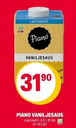 Coop Extra Piano vaniljesaus tilbud