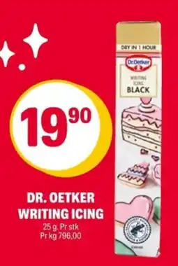 Coop Extra Dr. oetker writing icing tilbud