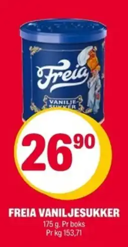 Coop Extra Freia vaniljesukker tilbud