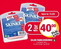 Coop Extra Gilde familieskinke tilbud