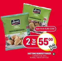 Coop Extra Hatting rundstykker tilbud
