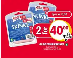 Coop Extra Gilde familieskinke & tilbud