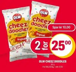 Coop Extra Olw cheez doodles tilbud