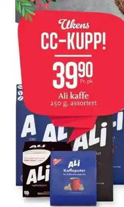 CC Mat Ali kaffe assortert tilbud