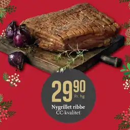 CC Mat Nygrillet ribbe CC-kvalitet tilbud