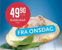 CC Mat Krabbeskjell Fylte tilbud