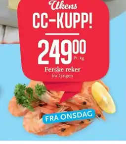 CC Mat Ferske reker tilbud