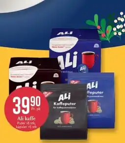 CC Mat Ali kaffe Puter , kapsler 16 stk tilbud