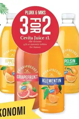 CC Mat Plukk & miks cevita juice il tilbud