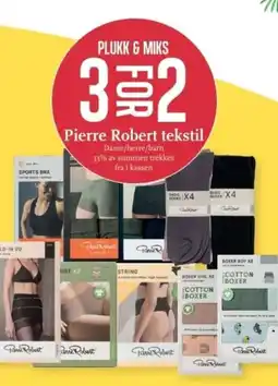 CC Mat Plukk & miks pierre robert tekstil tilbud