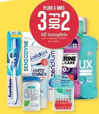 CC Mat Plukk & miks all tannpleie tilbud