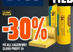 Coop Obs Glava isolasjon på all lagerført glava proff 34 tilbud