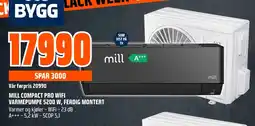 Coop Obs Mill compact pro wifi varmepumpe 5200 w, ferdig montert tilbud