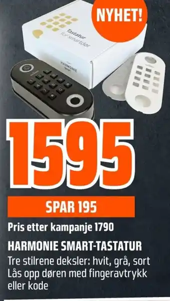 Coop Obs Harmonie smart-tastatur tilbud