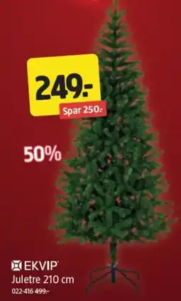 Jula EKVIP Juletre tilbud