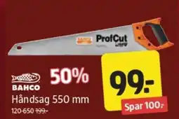 Jula ВАНСО Håndsag tilbud