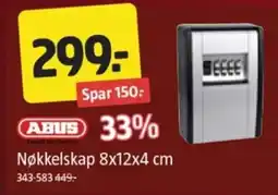 Jula Nøkkelskap tilbud