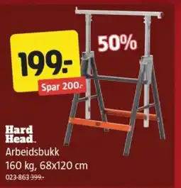 Jula Hard Head Arbeidsbukk tilbud