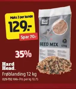 Jula Hard Head. Frøblanding tilbud