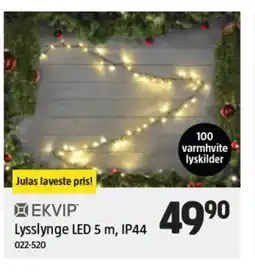 Jula Ekvip lysslynge led 5 m, ip44 tilbud