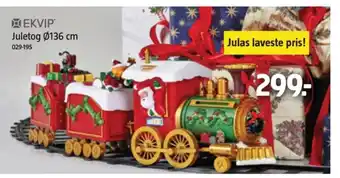 Jula EKVIP Juletog tilbud