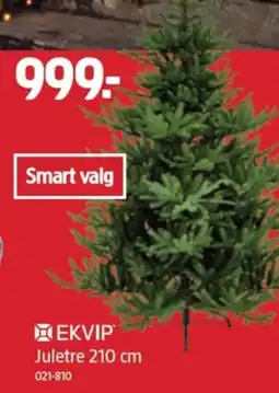 Jula EKVIP Juletre tilbud