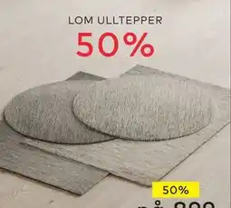 Skeidar LOM ULLTEPPER tilbud