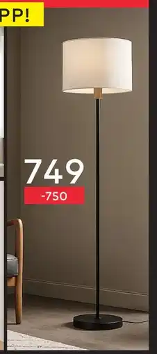 Skeidar Gulvlampe, NOK 749 tilbud