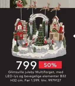 Skeidar Glimsville juleby Multifarget, NOK 799 tilbud