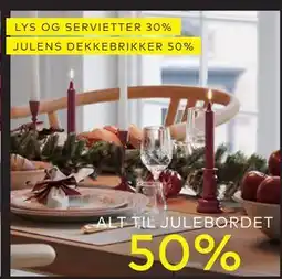 Skeidar ALT TIL JULEBORDET tilbud