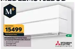 Megaflis Mitsubishi Electric Kaiteki 6600 varmepumpe hvit 30,7 x 89 x 23,3 cm, NOK 19559, Medlemspris tilbud