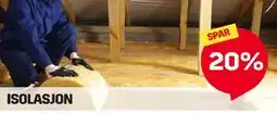 Byggmax ISOLASJON tilbud