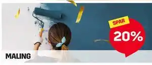 Byggmax MALING tilbud