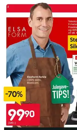 Rusta Elsaform forkle, NOK 99.9 tilbud