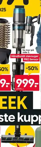 Rusta Håndholdt støvsuger PRO Sensor, NOK 999 tilbud