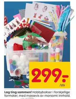 Rusta Lag ting sammen!, NOK 299 tilbud