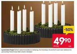Rusta Lysestake Freja, NOK 49.9 tilbud