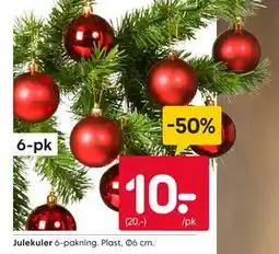 Rusta Julekuler, NOK 10 tilbud