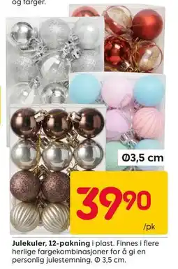 Rusta Ø3,5 cm, NOK 39.9 tilbud