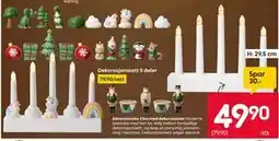 Rusta Adventsstake Vika med dekorasjoner., NOK 49.9 tilbud