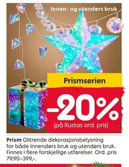 Rusta Prismserien tilbud