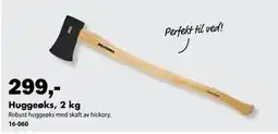 Biltema Huggeøks, 2 kg, NOK 299 tilbud