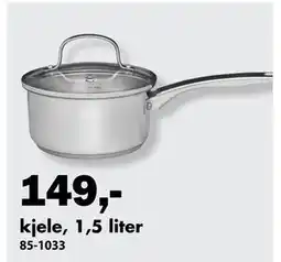 Biltema kjele, 1,5 liter, NOK 149 tilbud