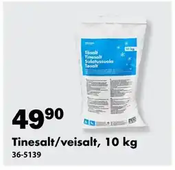 Biltema Tinesalt/veisalt, 10 kg, NOK 49.9 tilbud