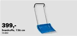 Biltema Snøskuffe, 126 cm, NOK 399 tilbud