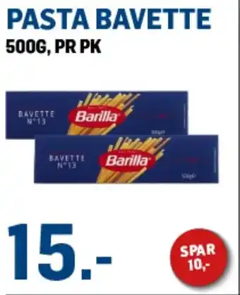 Price Lagerbutikk Pasta bavette tilbud