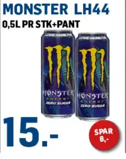 Price Lagerbutikk MONSTER LH44 tilbud
