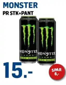 Price Lagerbutikk Monster tilbud