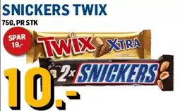 Price Lagerbutikk Snickers twix tilbud