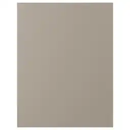 IKEA UpplÖv Dekkside, matt mørk beige, 62x80 cm tilbud